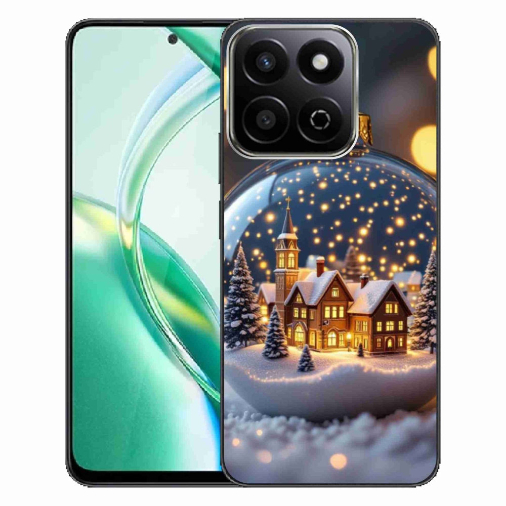 Gélový kryt mmCase na Honor 200 Smart 5G - vianočné gule 4