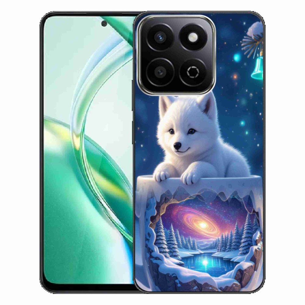 Gélový kryt mmCase na Honor 200 Smart 5G - vianočné šteňa