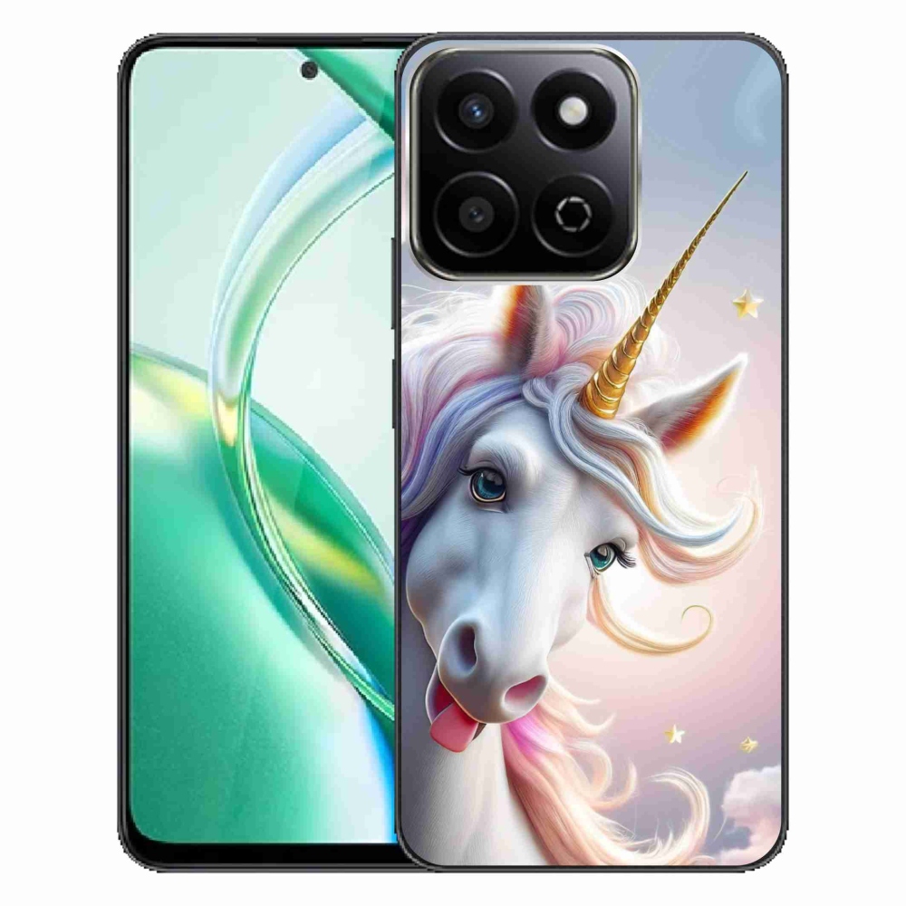 Gélový kryt mmCase na Honor 200 Smart 5G - veselý jednorožec