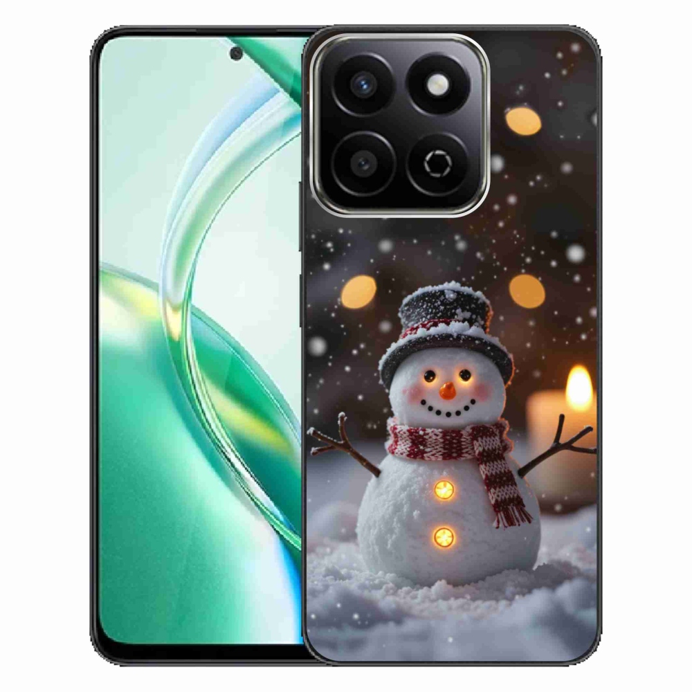 Gélový kryt mmCase na Honor 200 Smart 5G - veselý snehuliak