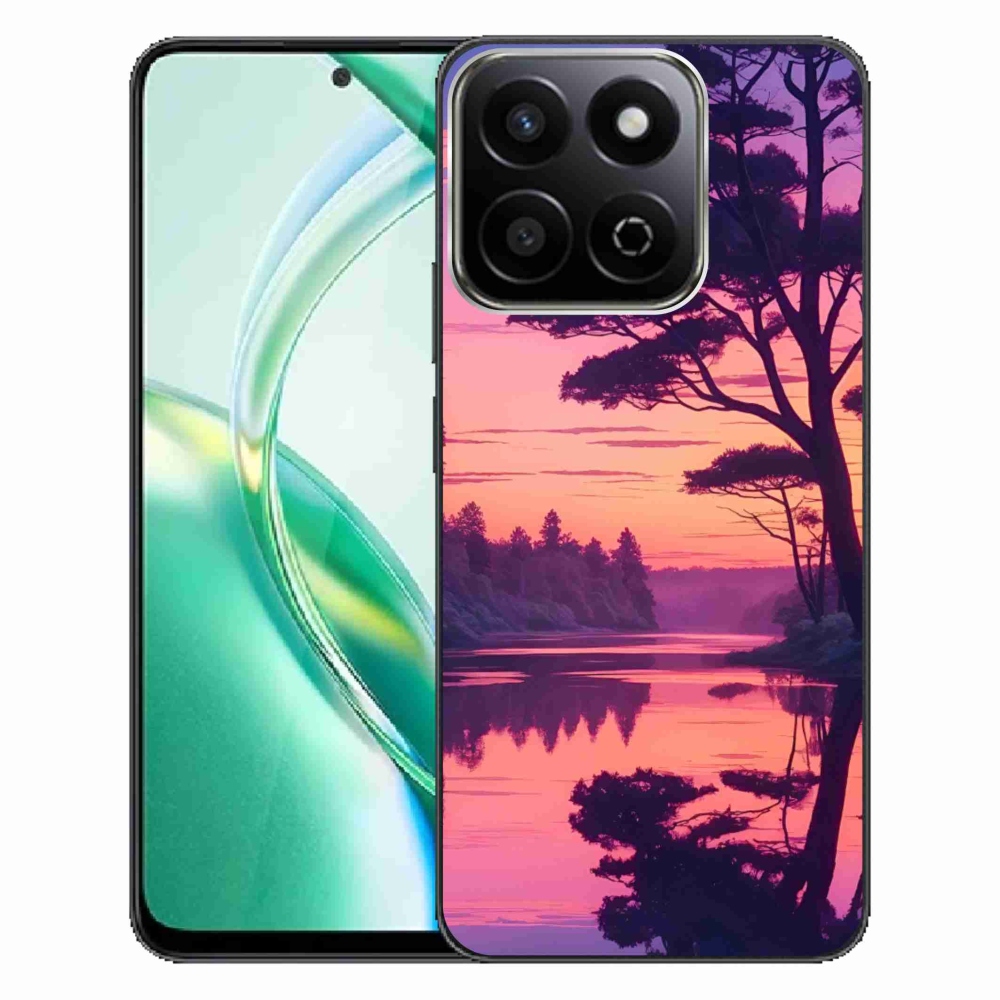 Gélový kryt mmCase na Honor 200 Smart 5G - západ slnka nad jazerom