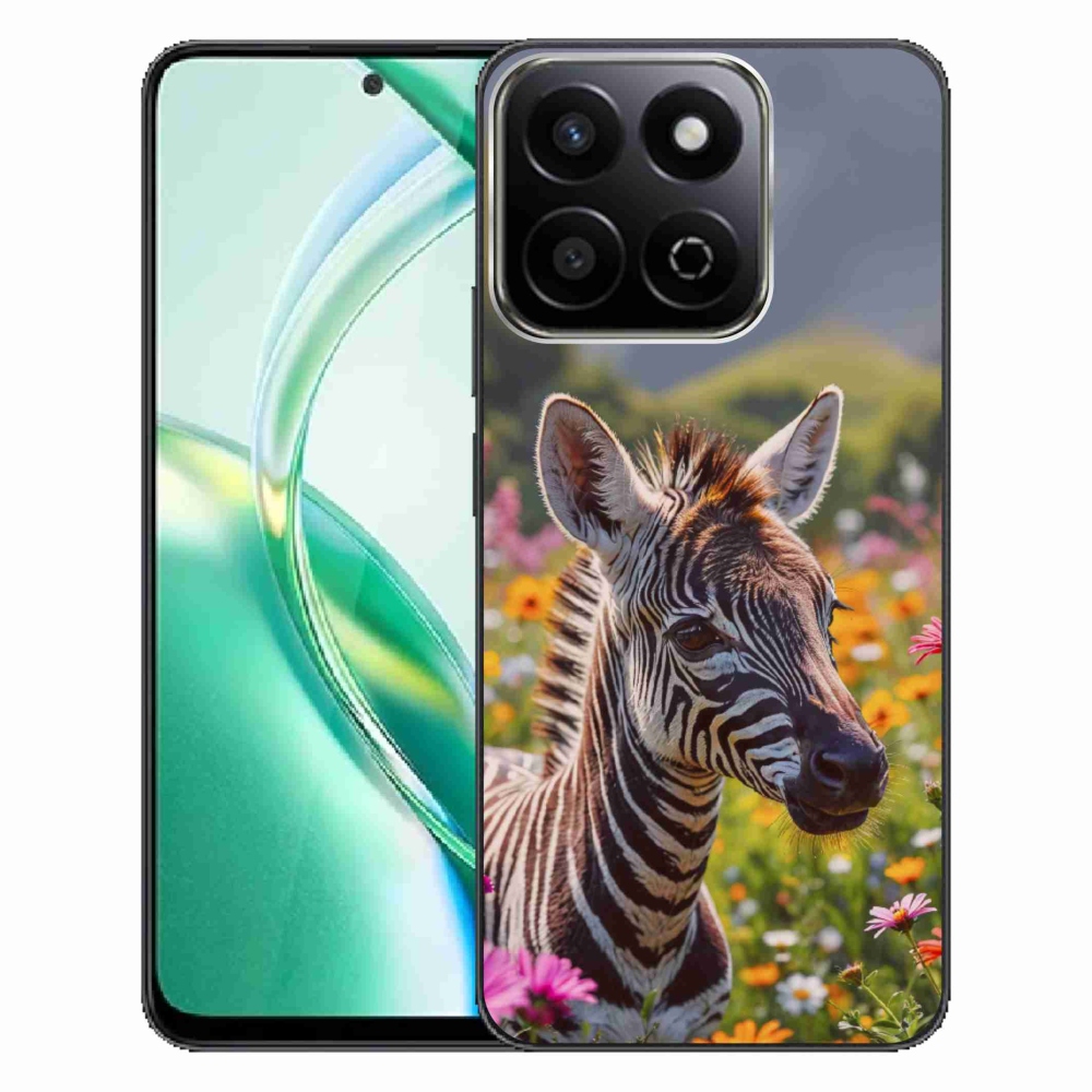 Gélový kryt mmCase na Honor 200 Smart 5G - zebra na lúke
