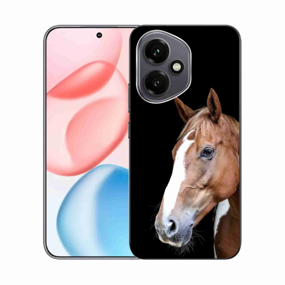 Gélový kryt mmCase na Honor 400 - hnedý kôň 3