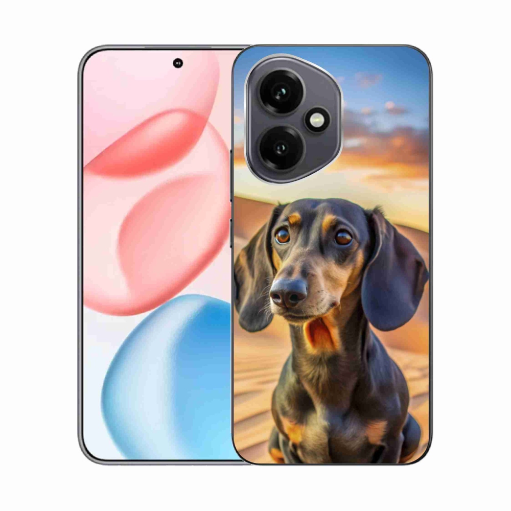 Gélový kryt mmCase na Honor 400 - jazvečík 3