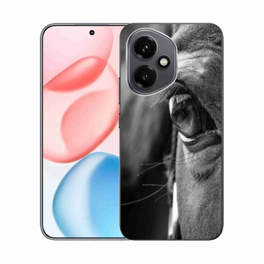 Gélový kryt mmCase na Honor 400 - konský pohľad