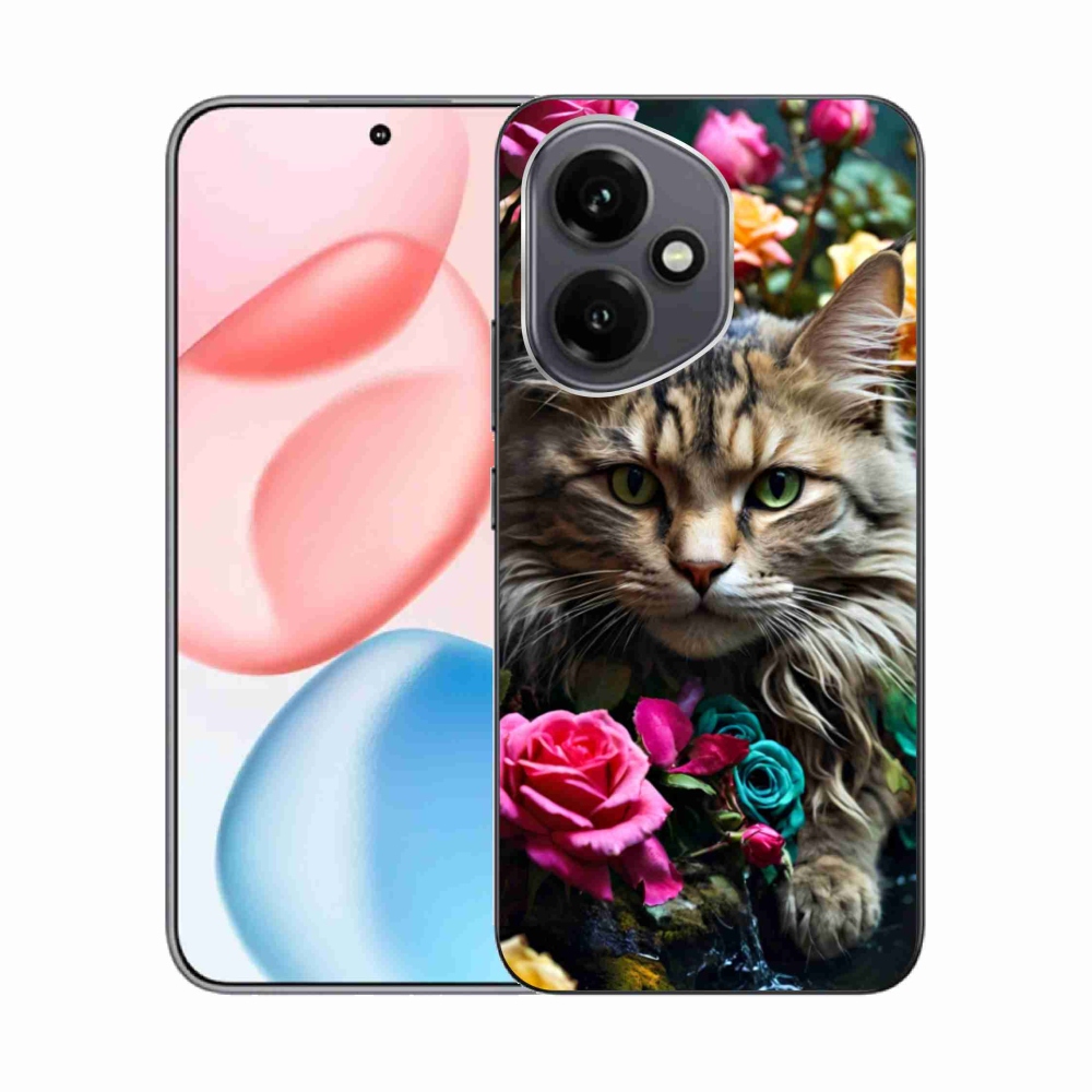 Gélový kryt mmCase na Honor 400 - mačacie pohľad 2