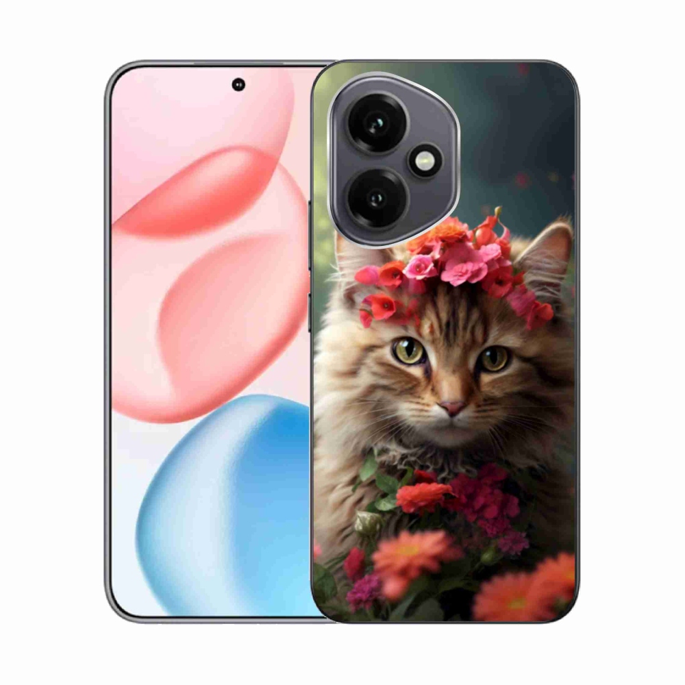 Gélový kryt mmCase na Honor 400 - mačacia princezná