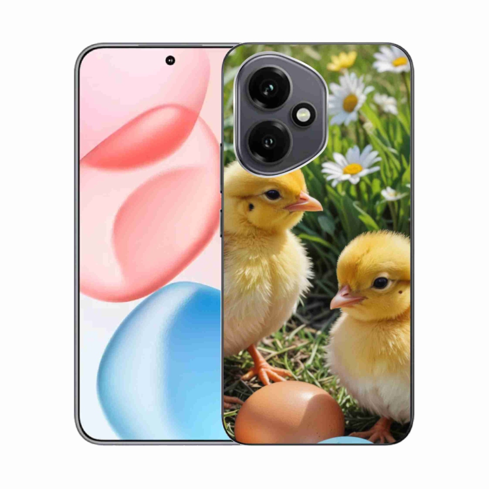 Gélový kryt mmCase na Honor 400 - kuriatka