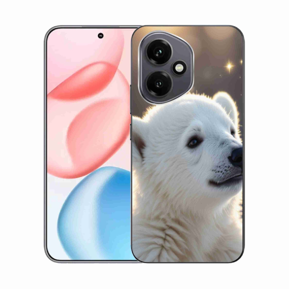 Gélový kryt mmCase na Honor 400 - ľadový medveď