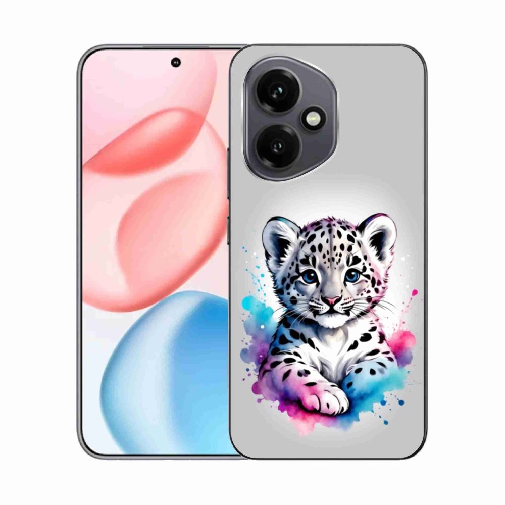 Gélový kryt mmCase na Honor 400 - leopardej mláďa