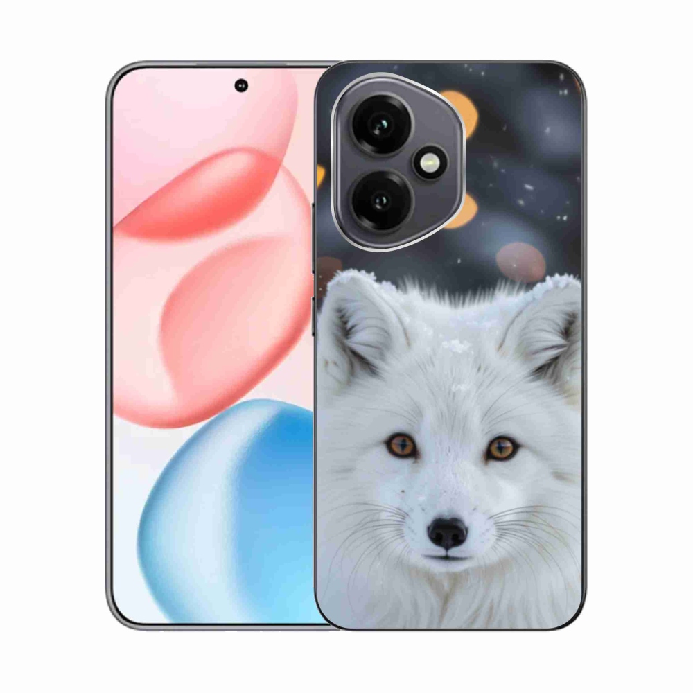 Gélový kryt mmCase na Honor 400 - líška polárna