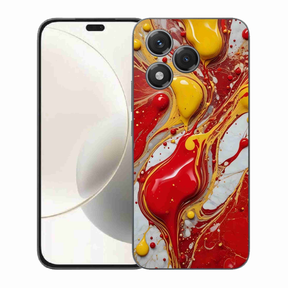 Gélový kryt mmCase na Honor 400 Lite - abstraktný motív 42