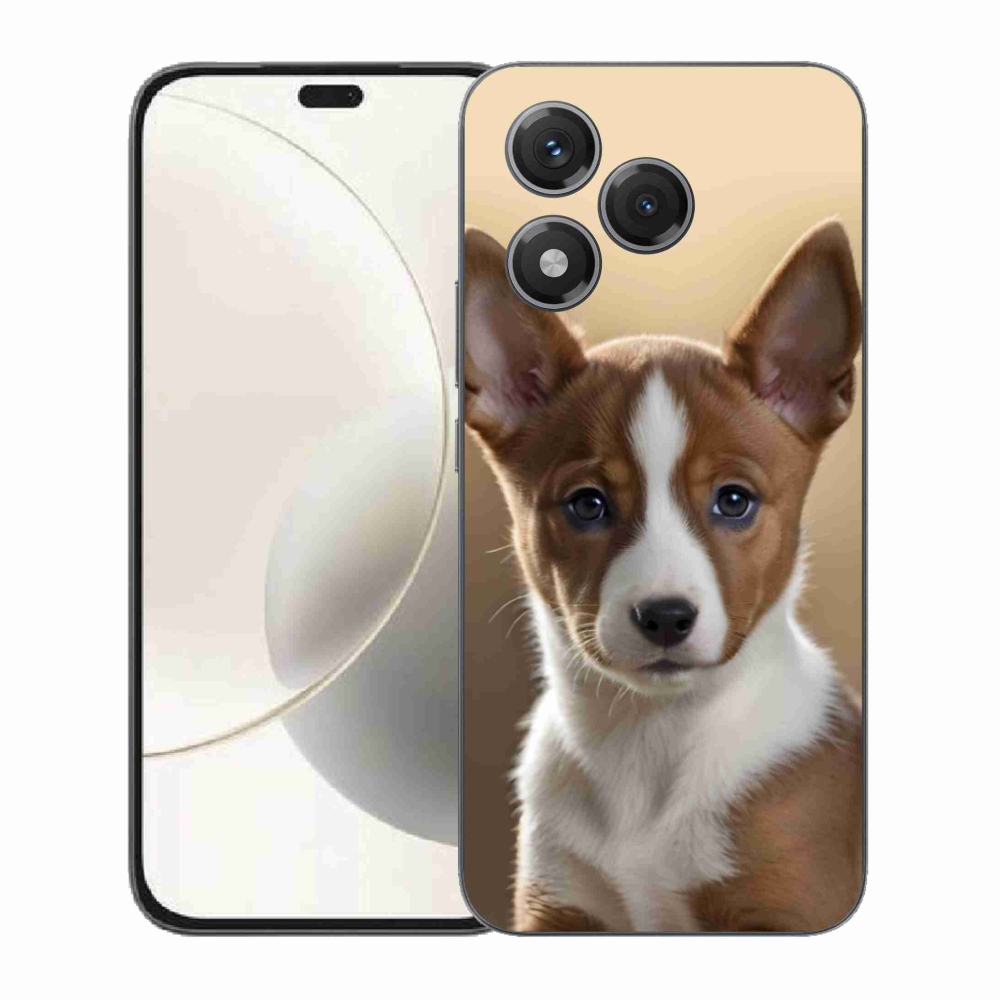 Gélový kryt mmCase na Honor 400 Lite - basenji