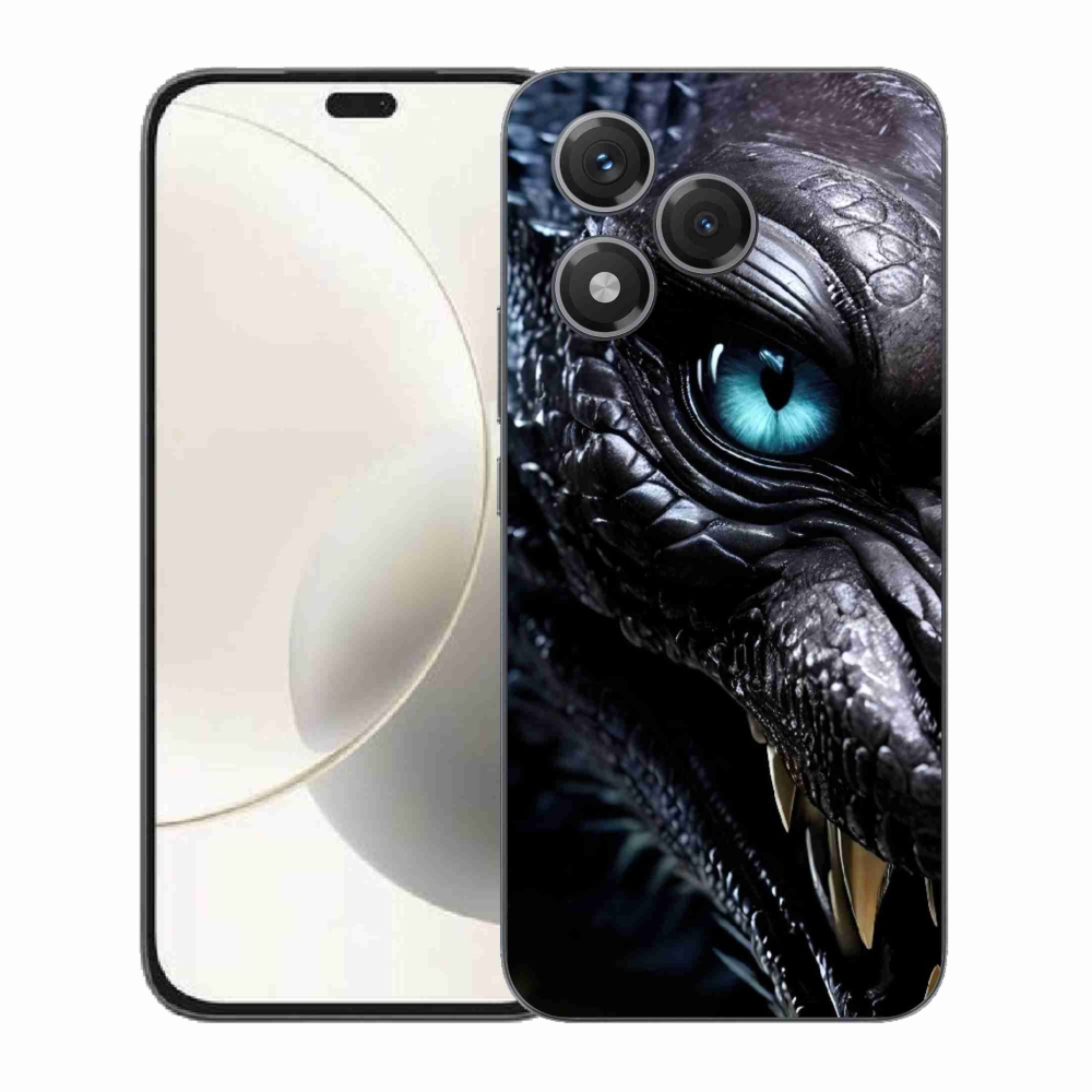 Gélový kryt mmCase na Honor 400 Lite - dračí pohľad