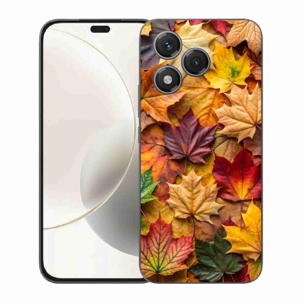 Gélový kryt mmCase na Honor 400 Lite - javorové listy 2