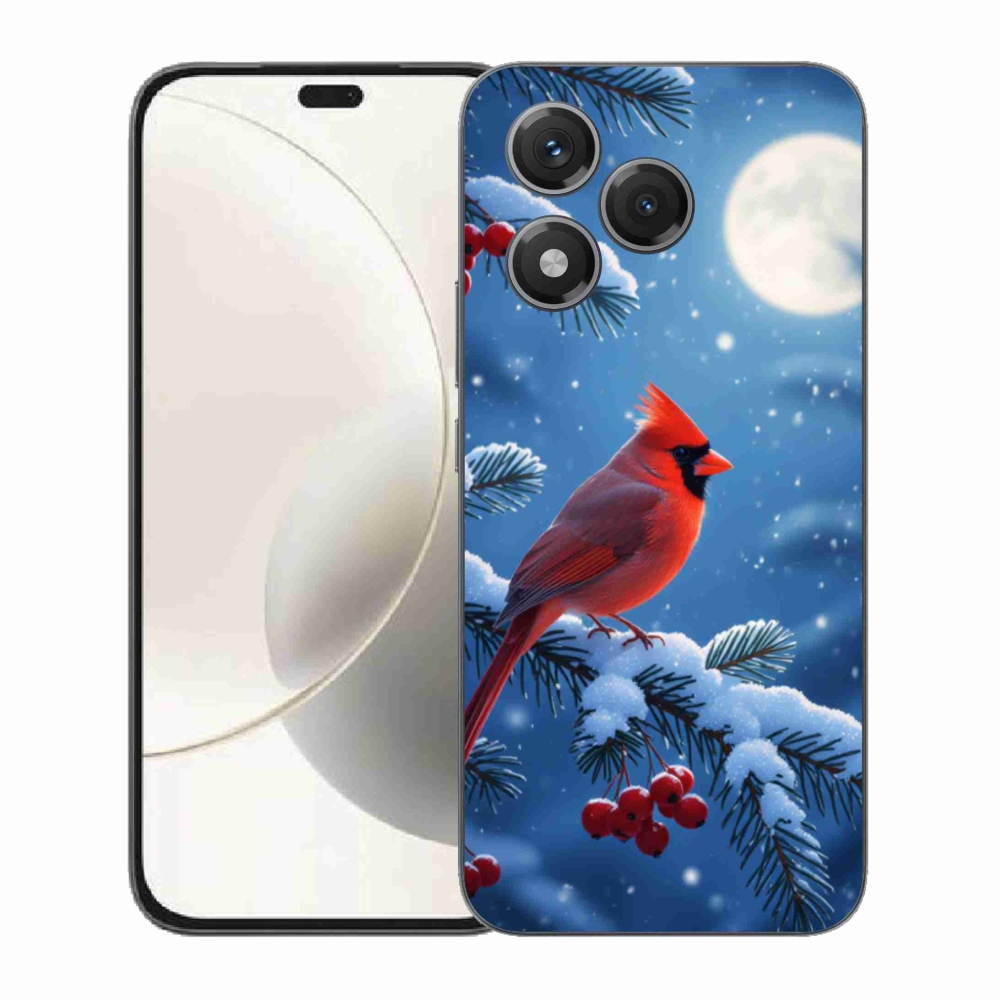 Gélový kryt mmCase na Honor 400 Lite - kardinál červený