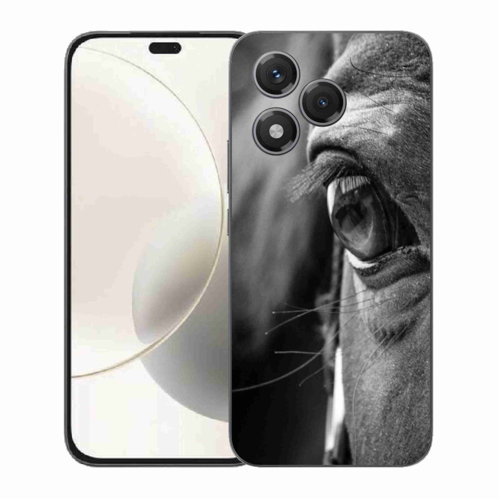Gélový kryt mmCase na Honor 400 Lite - konský pohľad