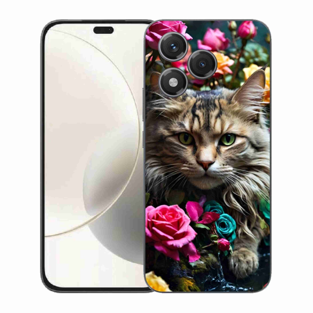 Gélový kryt mmCase na Honor 400 Lite - mačacie pohľad 2