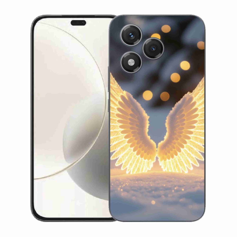 Gélový kryt mmCase na Honor 400 Lite - krídla