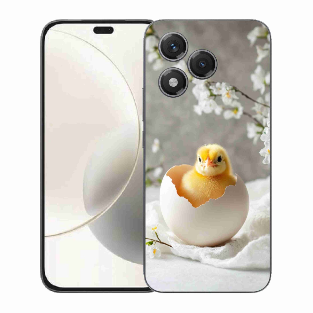 Gélový kryt mmCase na Honor 400 Lite - kuriatko