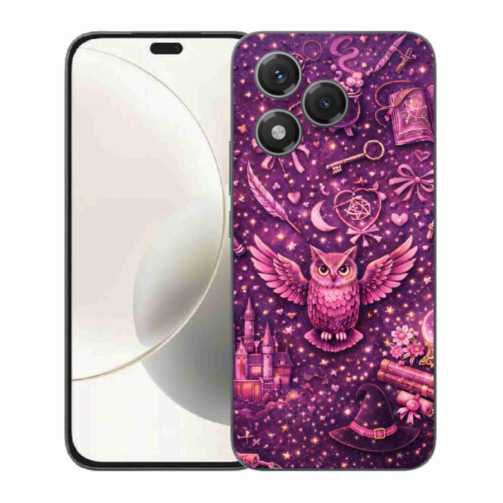 Gélový kryt mmCase na Honor 400 Lite - magický svet