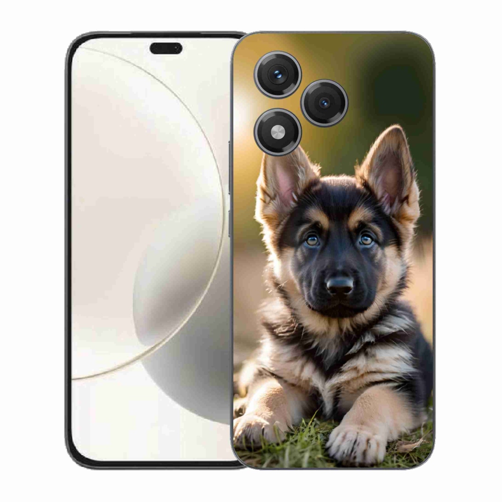 Gélový kryt mmCase na Honor 400 Lite - nemecký ovčiak v prírode