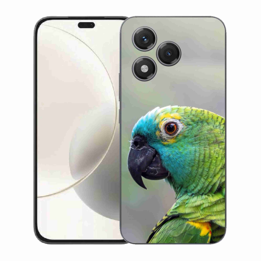 Gélový kryt mmCase na Honor 400 Lite - papagáj amazoňan