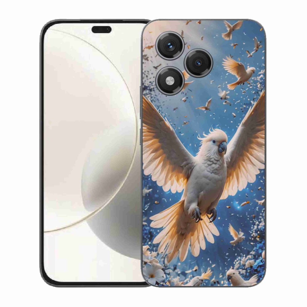 Gélový kryt mmCase na Honor 400 Lite - papagáj kakadu