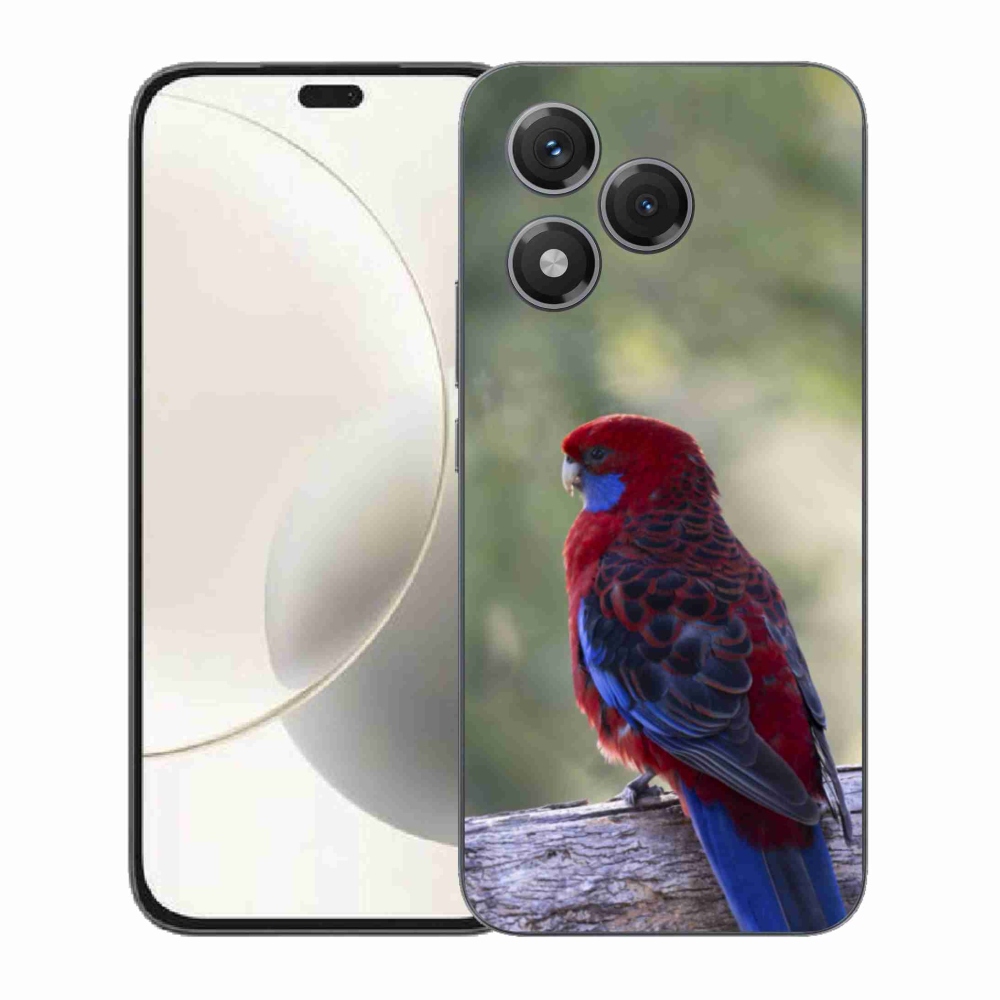 Gélový kryt mmCase na Honor 400 Lite - papagáj rosela