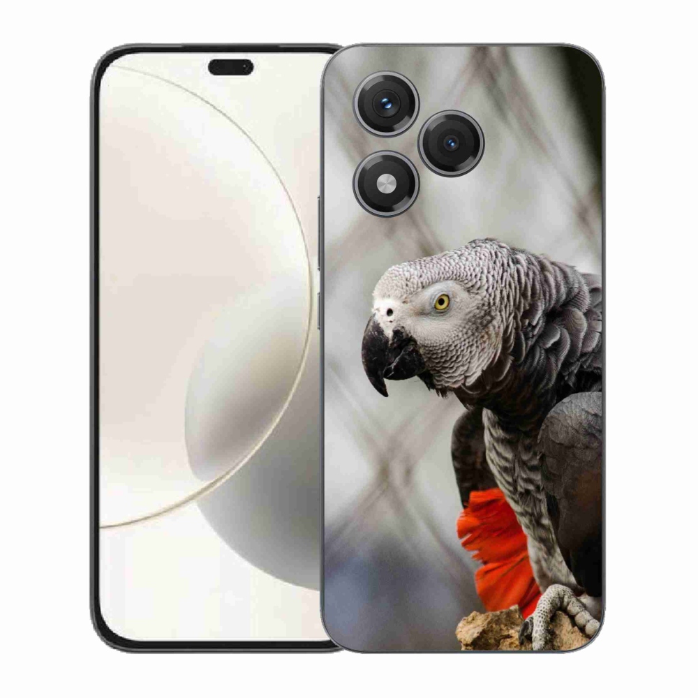 Gélový kryt mmCase na Honor 400 Lite - papagáj žako 3
