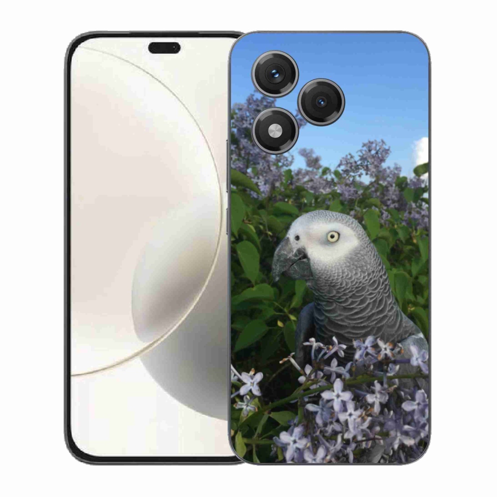 Gélový kryt mmCase na Honor 400 Lite - papagáj žako