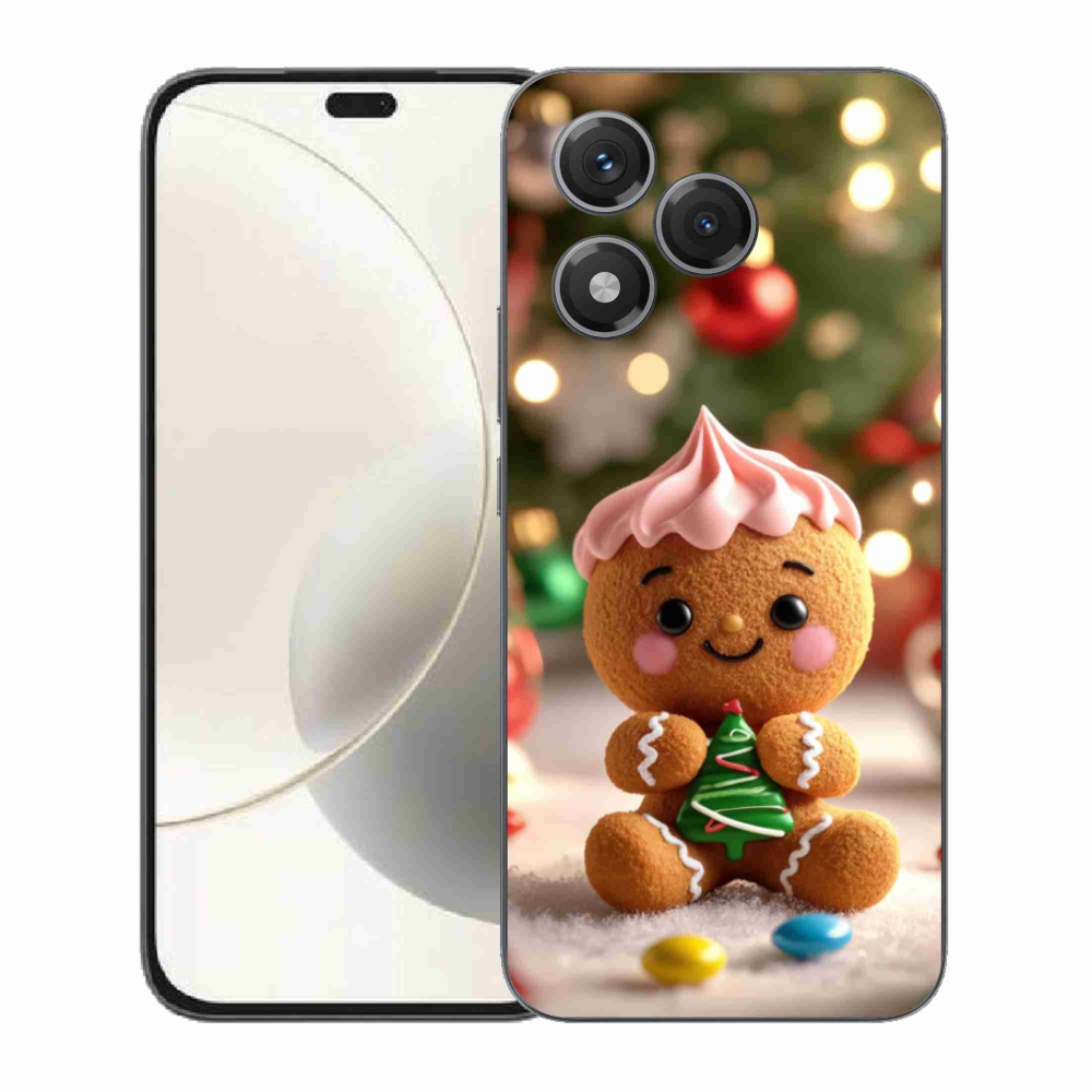 Gélový kryt mmCase na Honor 400 Lite - perníček