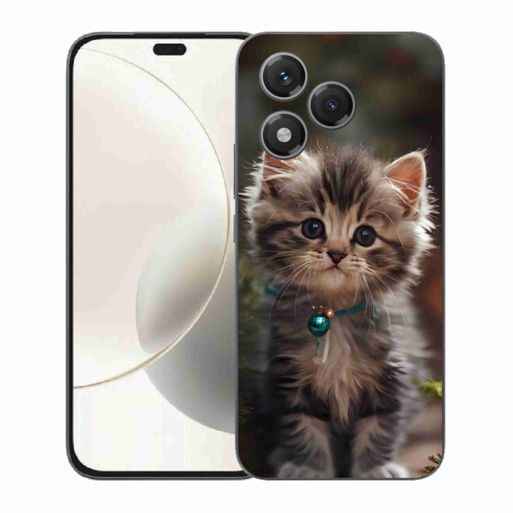 Gélový kryt mmCase na Honor 400 Lite - roztomilé mačiatko 11