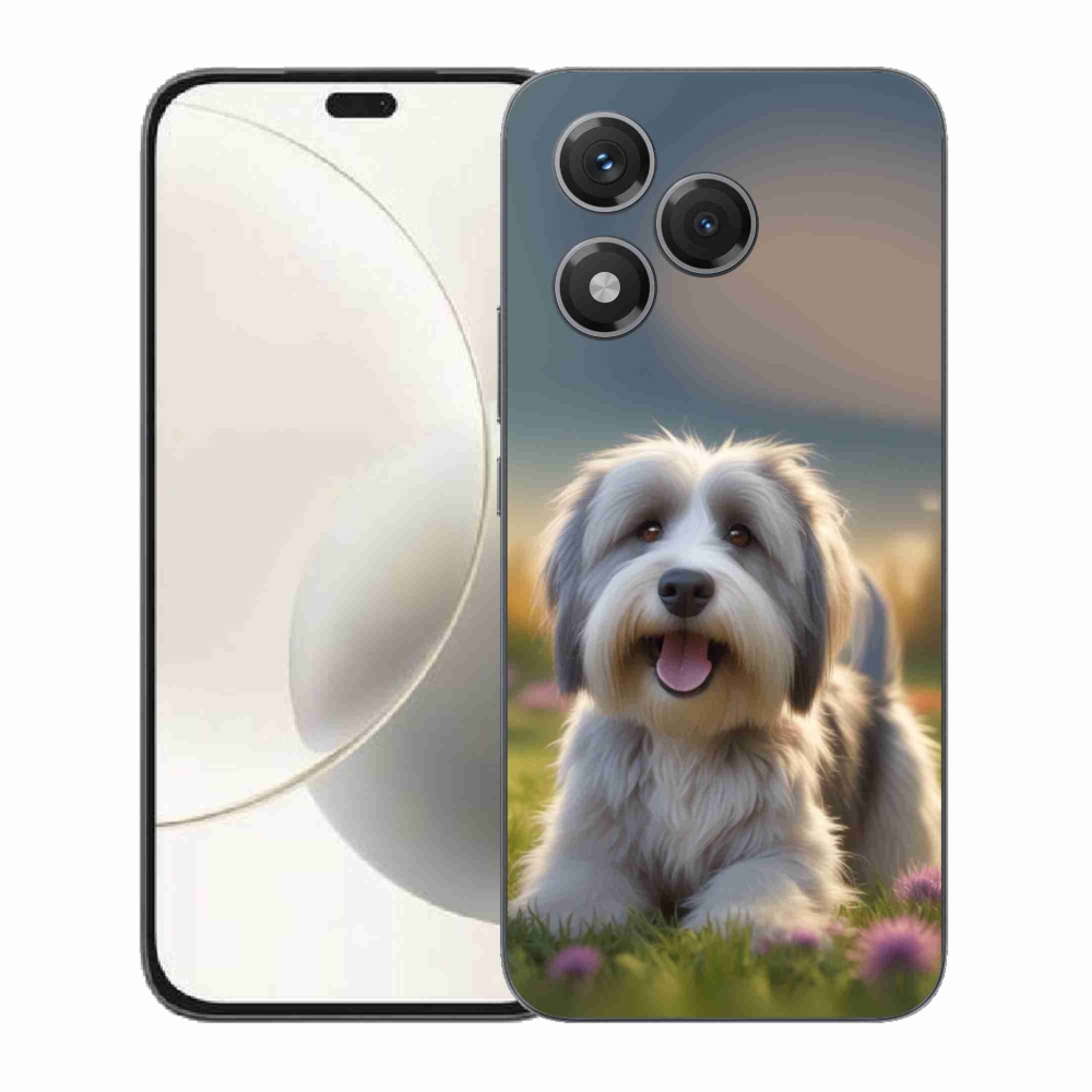 Gélový kryt mmCase na Honor 400 Lite - roztomilý havanský psík
