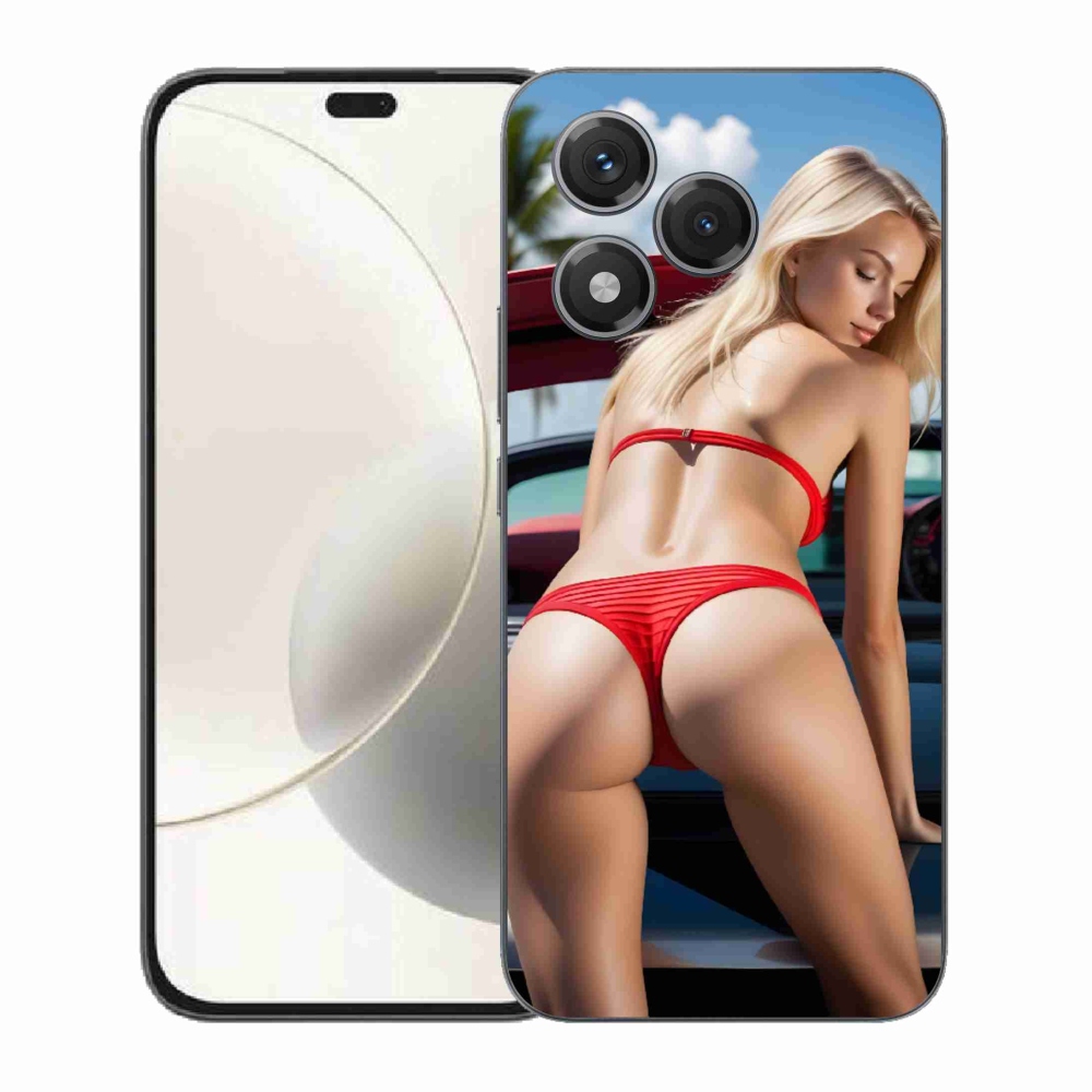 Gélový kryt mmCase na Honor 400 Lite - sexy žena 2