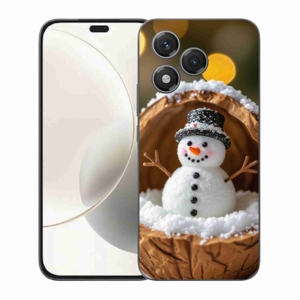 Gélový kryt mmCase na Honor 400 Lite - snehuliak 4