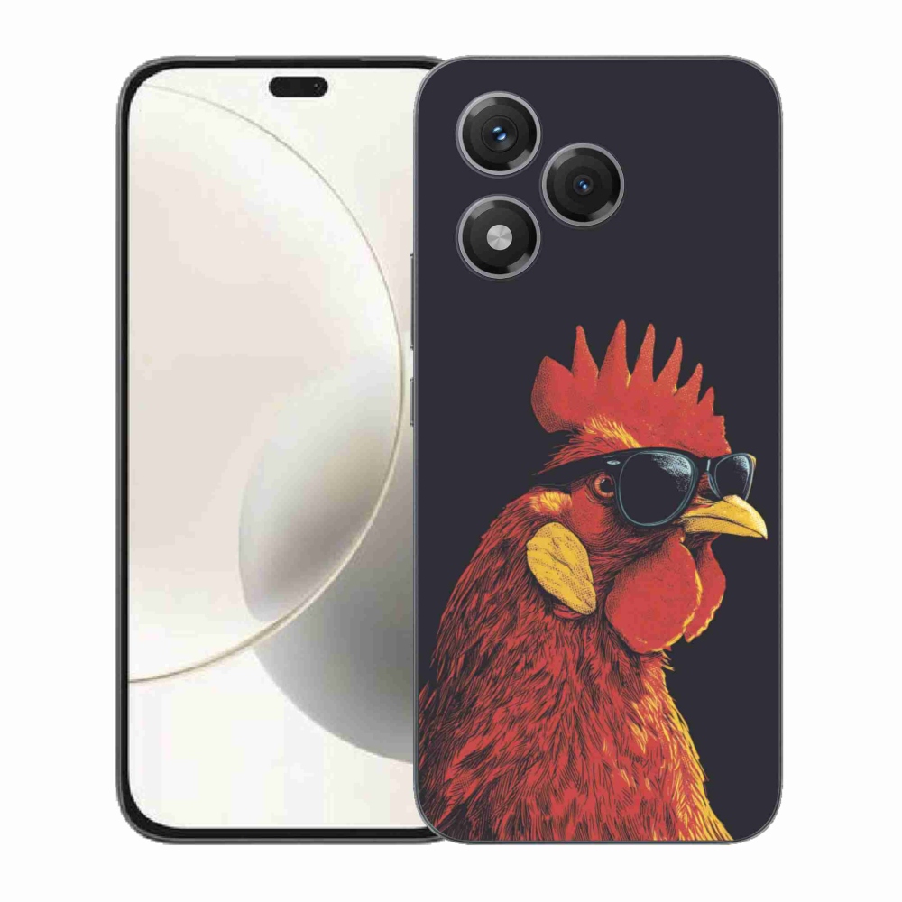 Gélový kryt mmCase na Honor 400 Lite - štýlový kohút