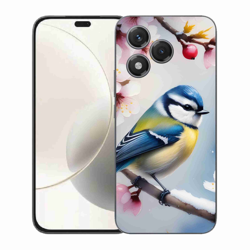 Gélový kryt mmCase na Honor 400 Lite - sýkorka