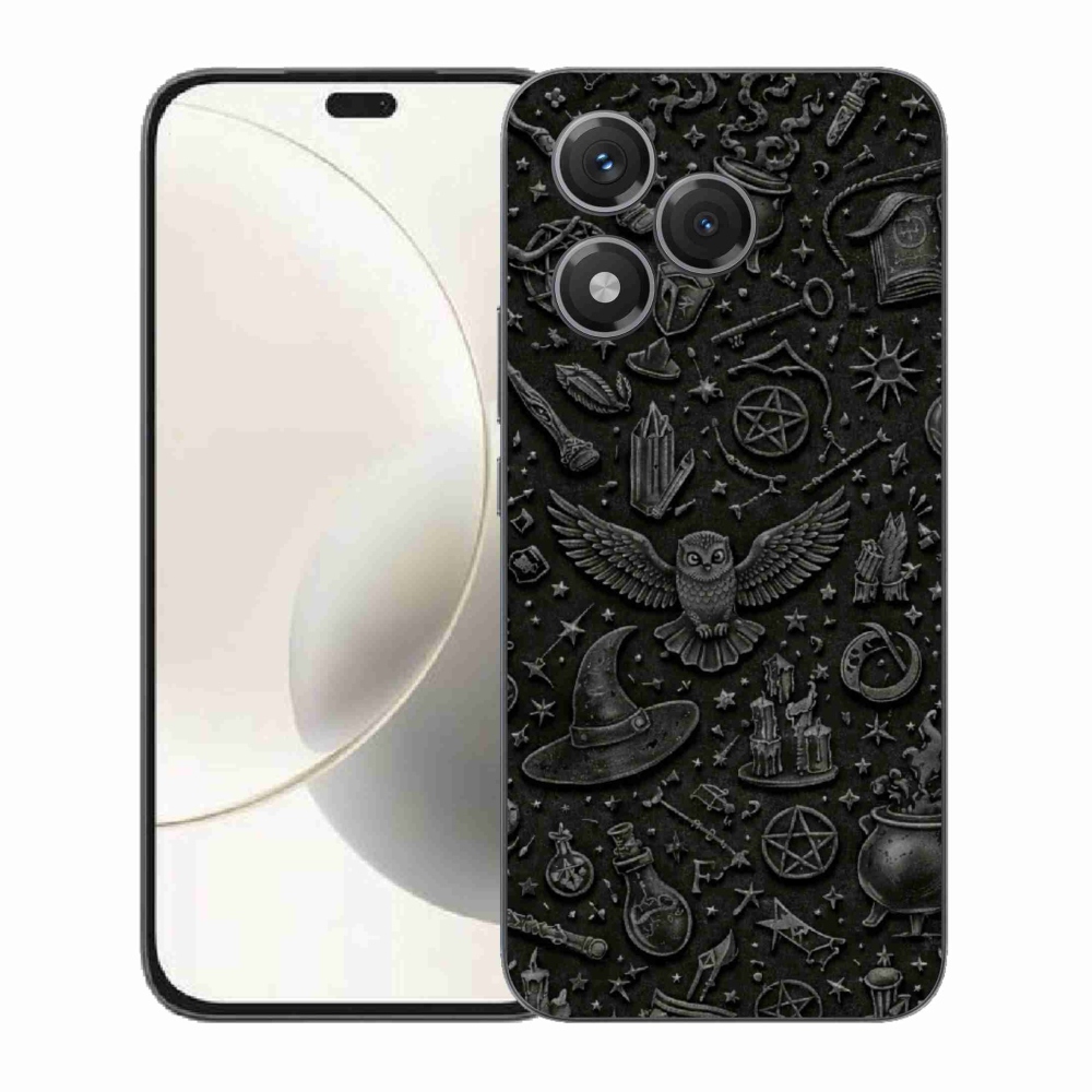 Gélový kryt mmCase na Honor 400 Lite - tmavý magický svet