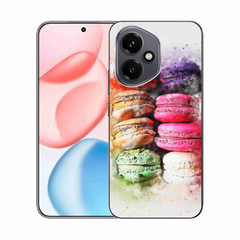 Gélový kryt mmCase na Honor 400 - makrónky