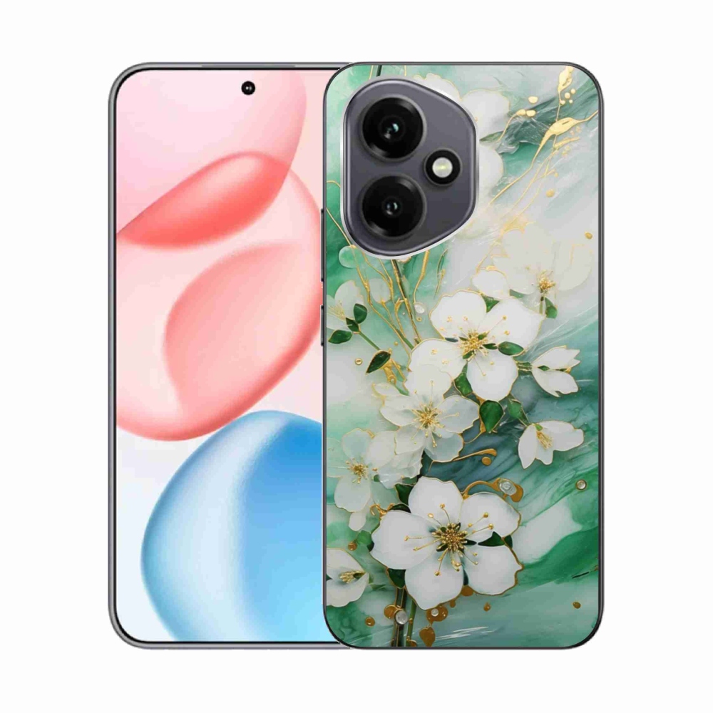 Gélový kryt mmCase na Honor 400 - nežné kvety