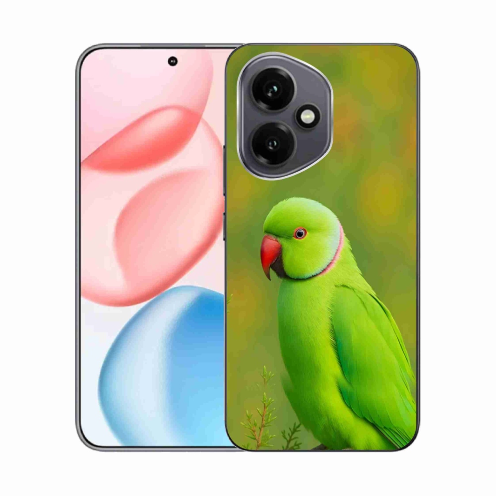 Gélový kryt mmCase na Honor 400 - papagáj Alexandr 2