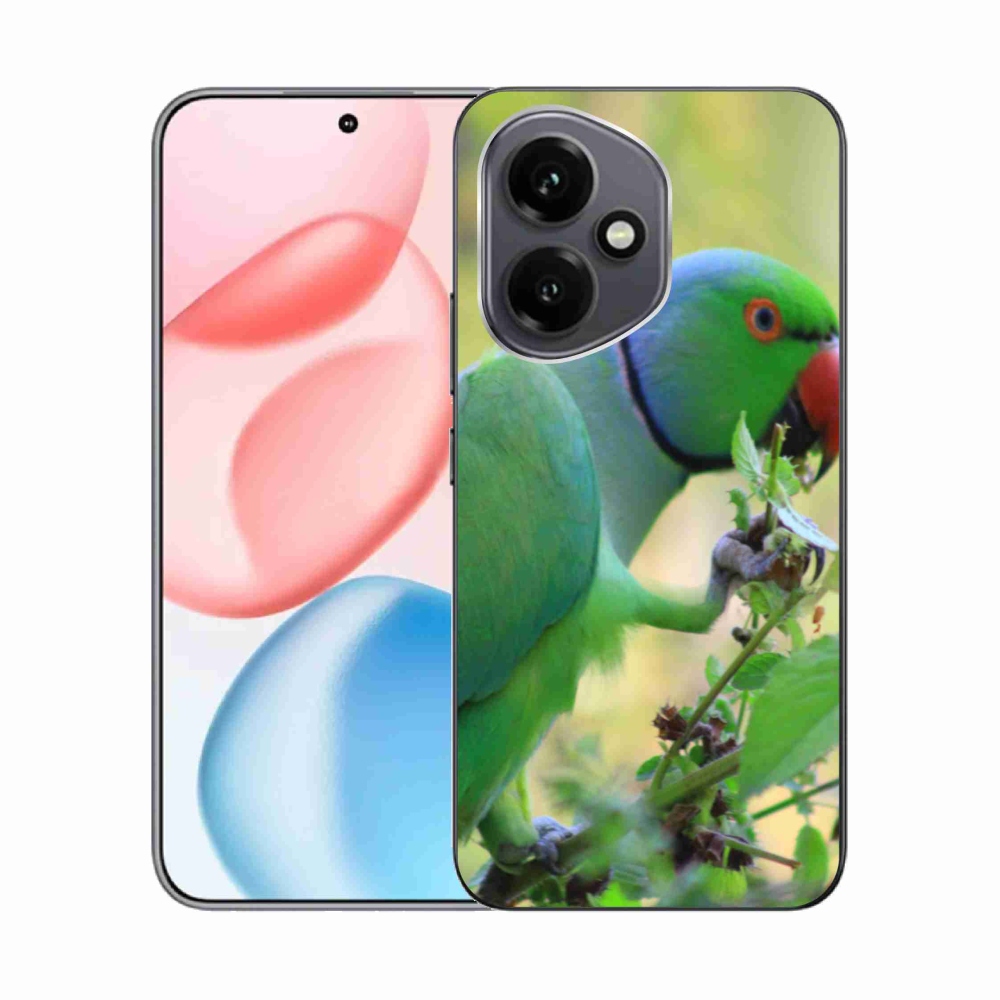 Gélový kryt mmCase na Honor 400 - papagáj Alexandr