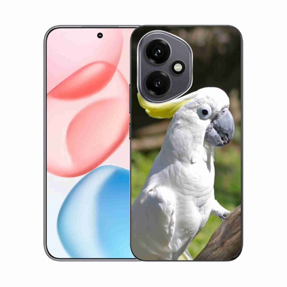 Gélový kryt mmCase na Honor 400 - papagáj kakadu 2