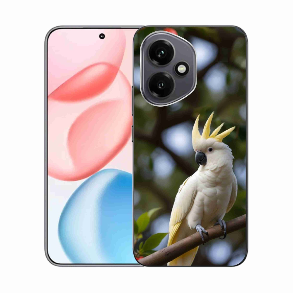 Gélový kryt mmCase na Honor 400 - papagáj kakadu 3