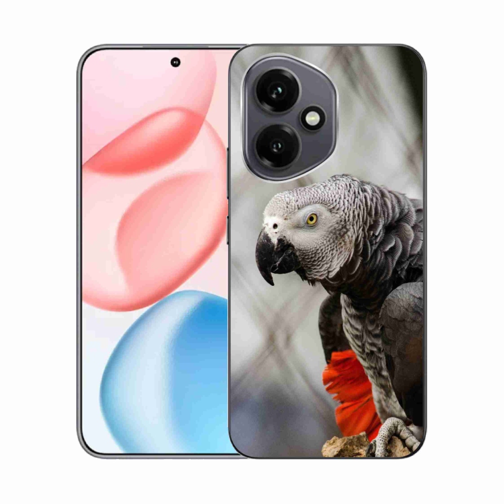 Gélový kryt mmCase na Honor 400 - papagáj žako 3