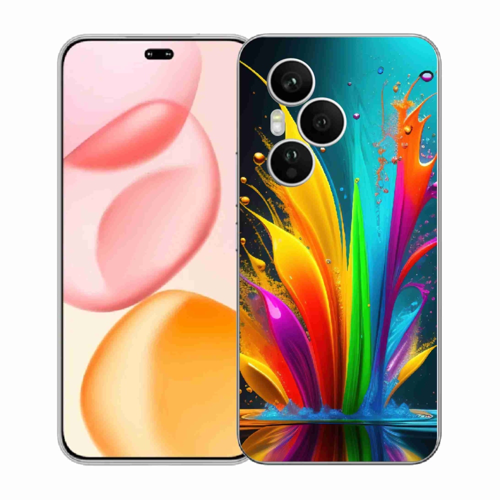 Gélový kryt mmCase na Honor 400 Pro - abstraktný motív 1