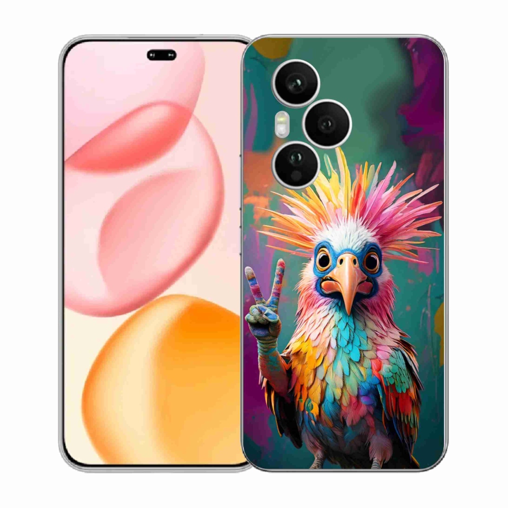 Gélový kryt mmCase na Honor 400 Pro - farebný rebel