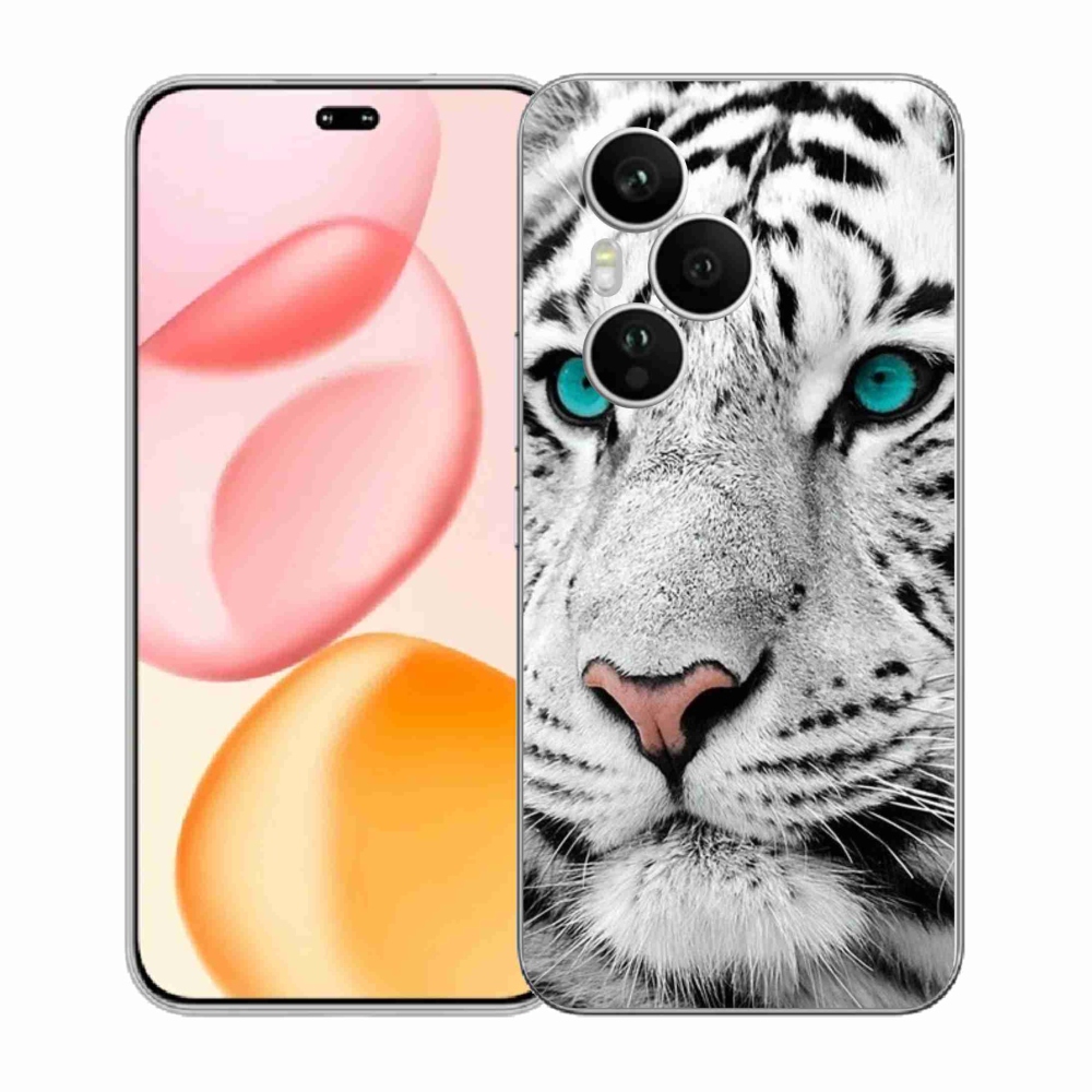 Gélový kryt mmCase na Honor 400 Pro - biely tiger