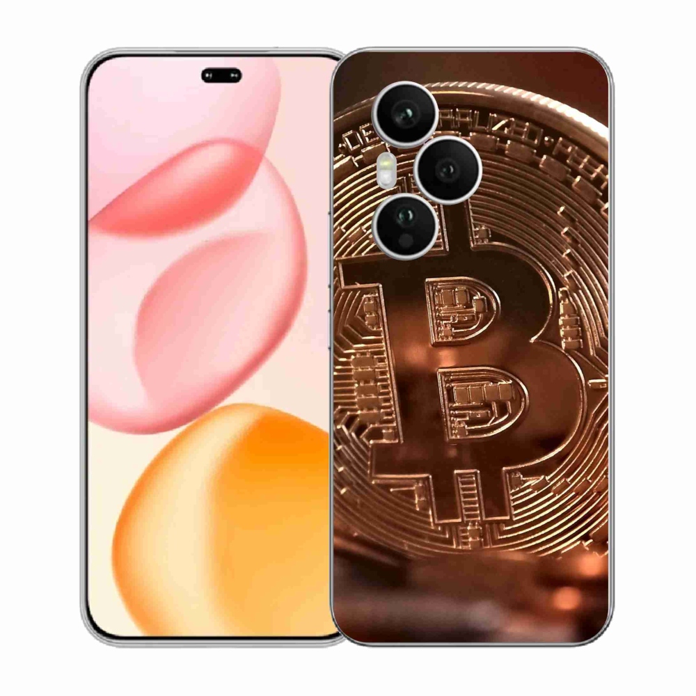 Gélový kryt mmCase na Honor 400 Pro - bitcoin